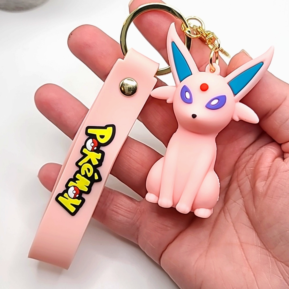 Pokemon Espeon Figure Keychain